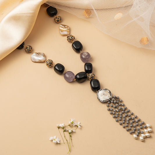 Obsyra Talis - Cascading Strand Necklace Set