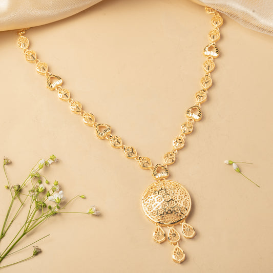 Aurevia Cascade - Embellished Pendant Necklace Set