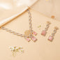 Rosythe Arc - Modern Emblem Necklace Set