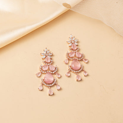 Rosaline Drift - Layered Petal Necklace Set