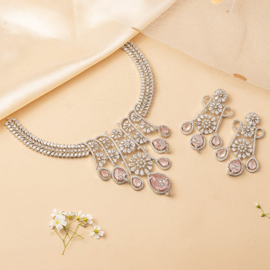 Silvara Empress - Cascading Collar Necklace Set