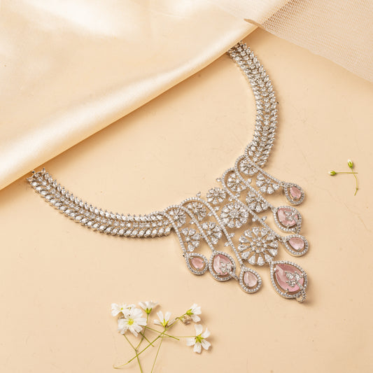 Silvara Empress - Cascading Collar Necklace Set