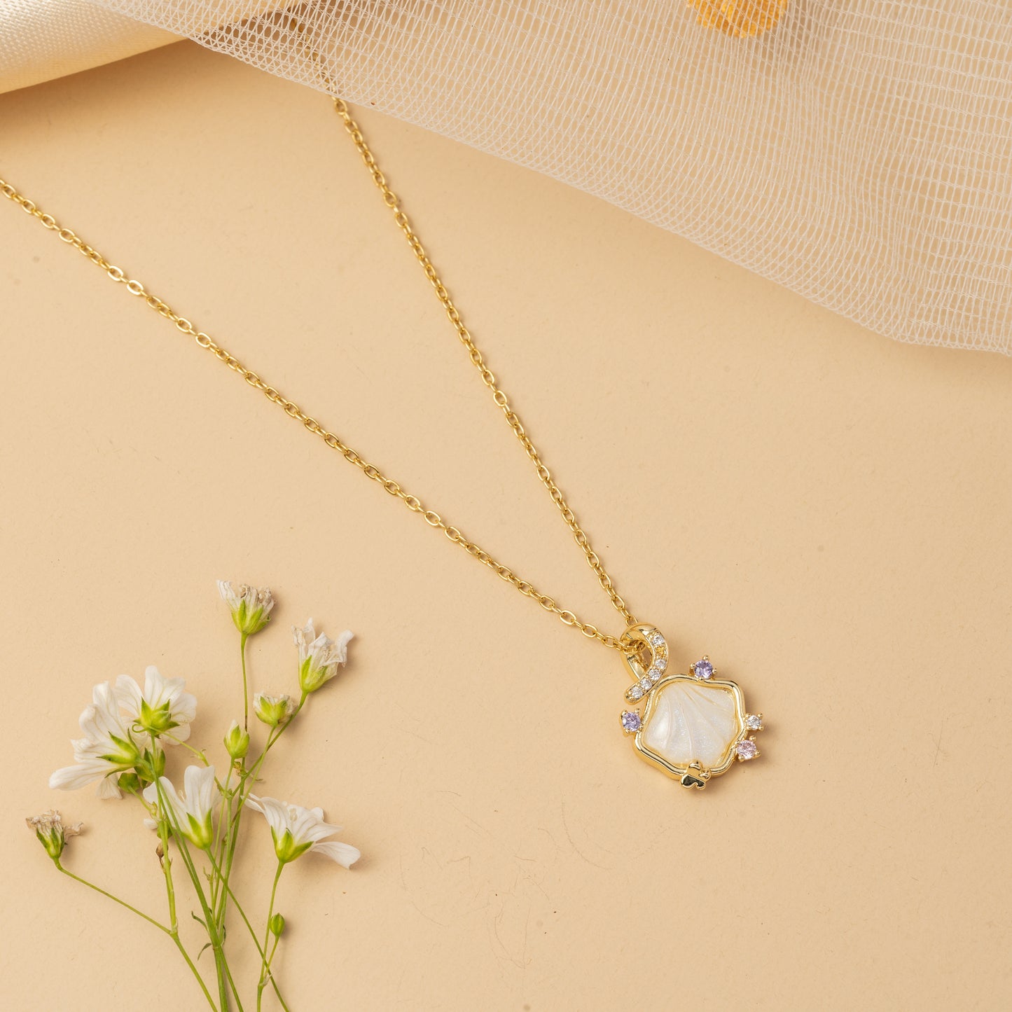 Elystra Halo - Starbound Pendant Necklace