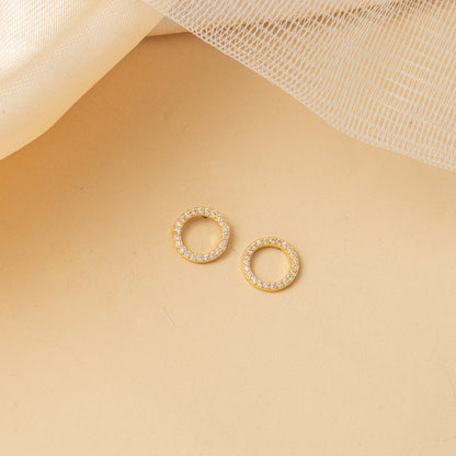 Orbitelle Embrace - Dual Circle Necklace Set