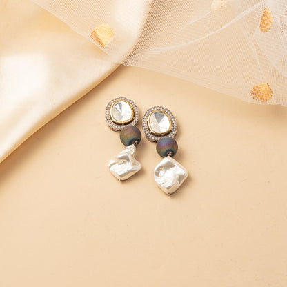 Noirvale Strand - Dual Layer Bead Necklace Set