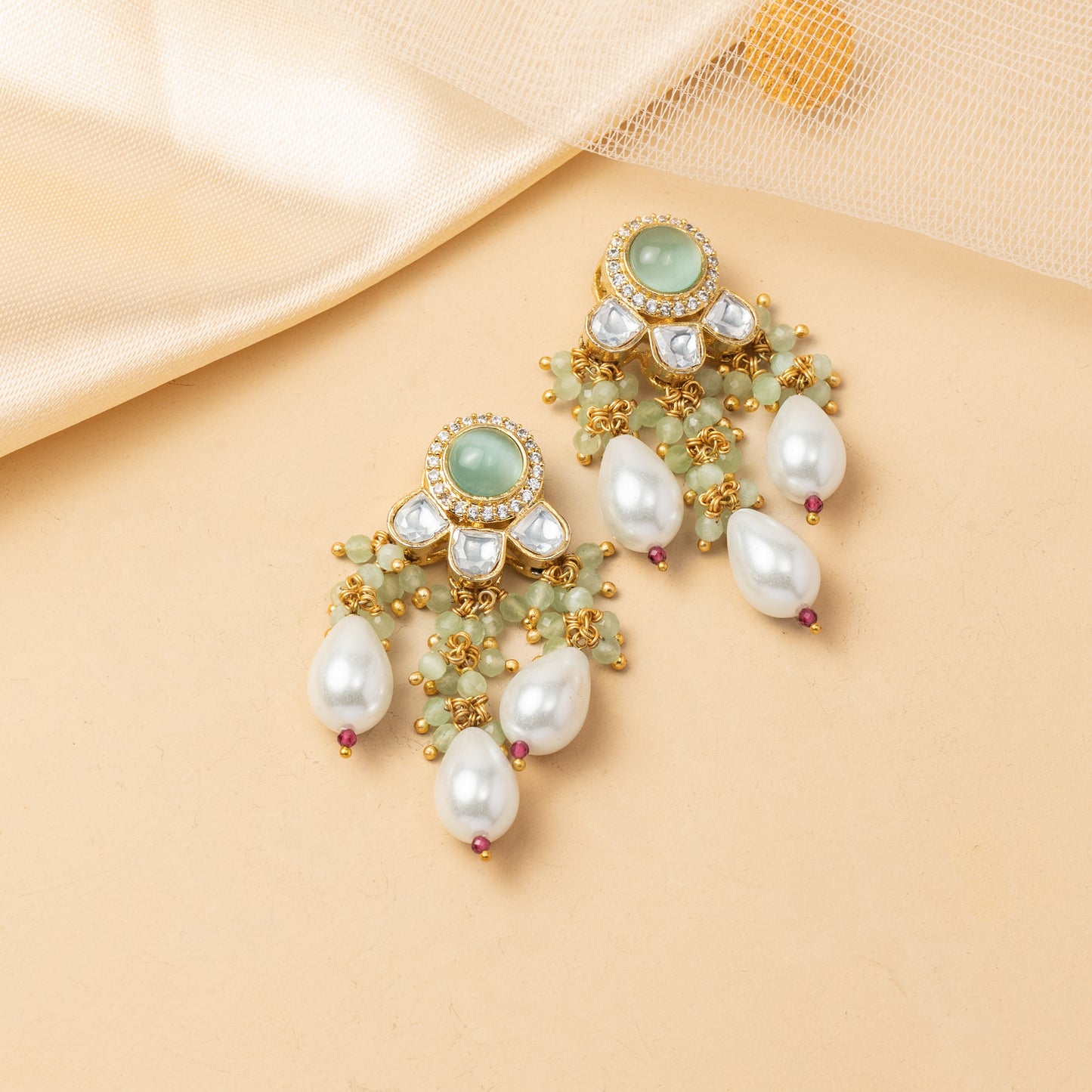 Elowen Weave - Floral Strand Necklace Set