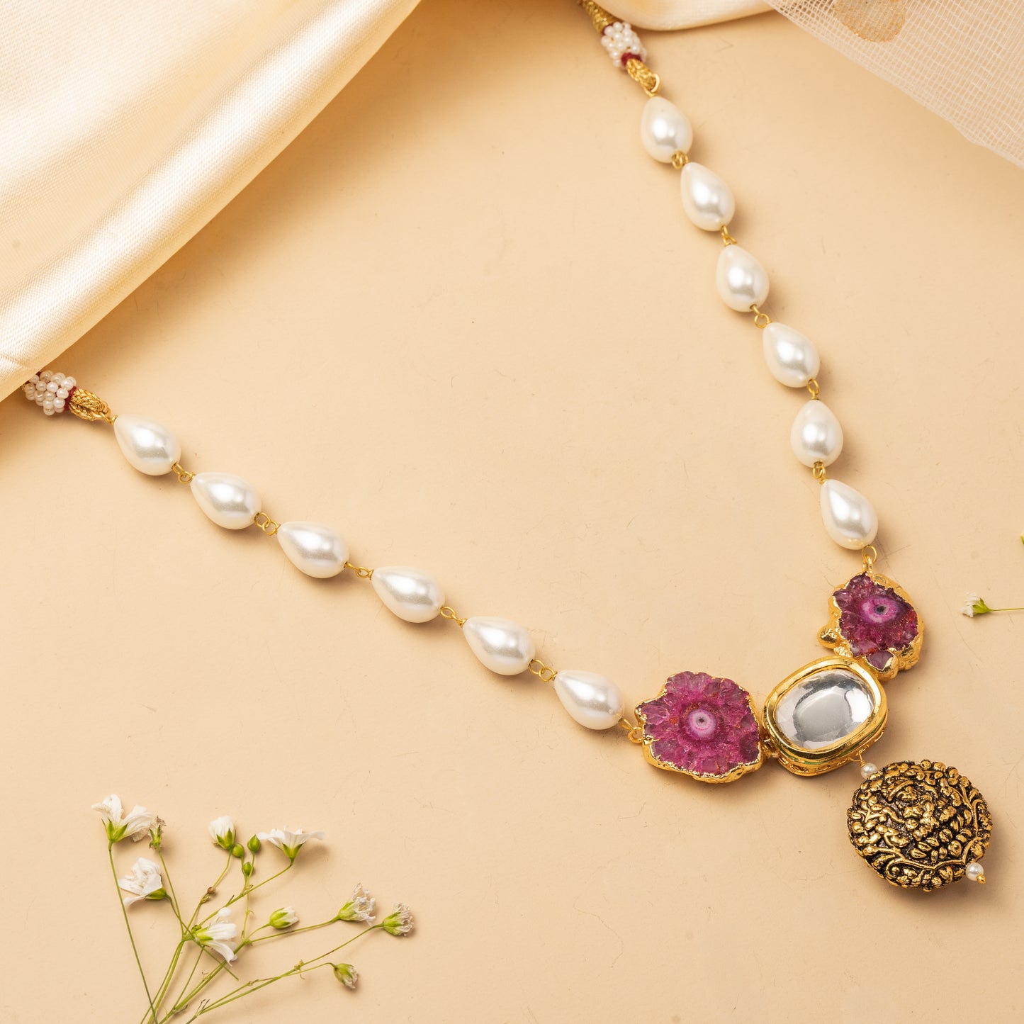Rosethys Lune - Heritage Pearl Necklace Set