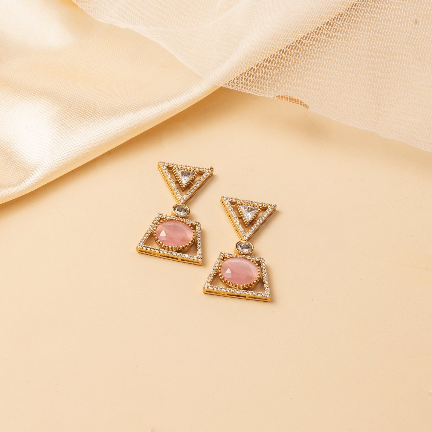 Prismara Arc - Geometric Collar Necklace Set
