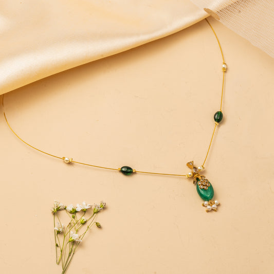 Veralya Drift - Minimal Charm Necklace