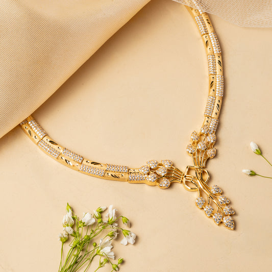 Aurivelle Knot - Grace Collar Necklace Set