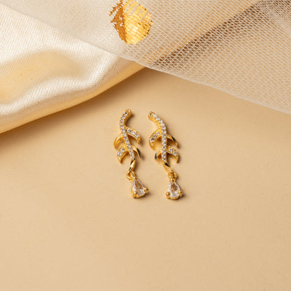 Lioren Vine - Twisted Leaf Necklace Set